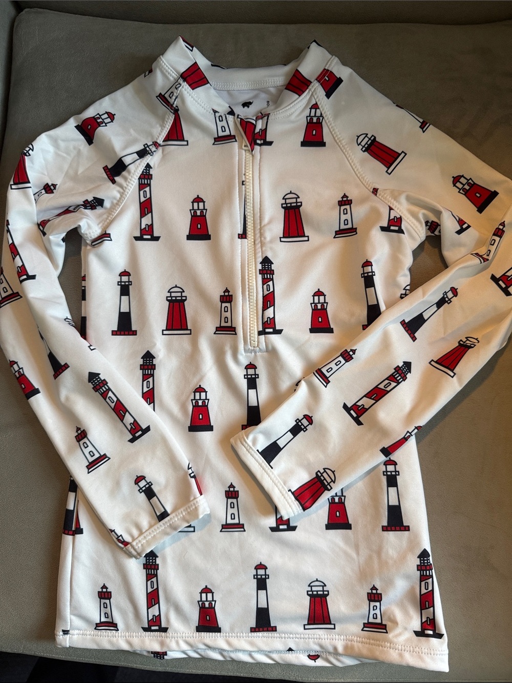 Monica and Andy size 6/7 Long Sleeve Rashguard